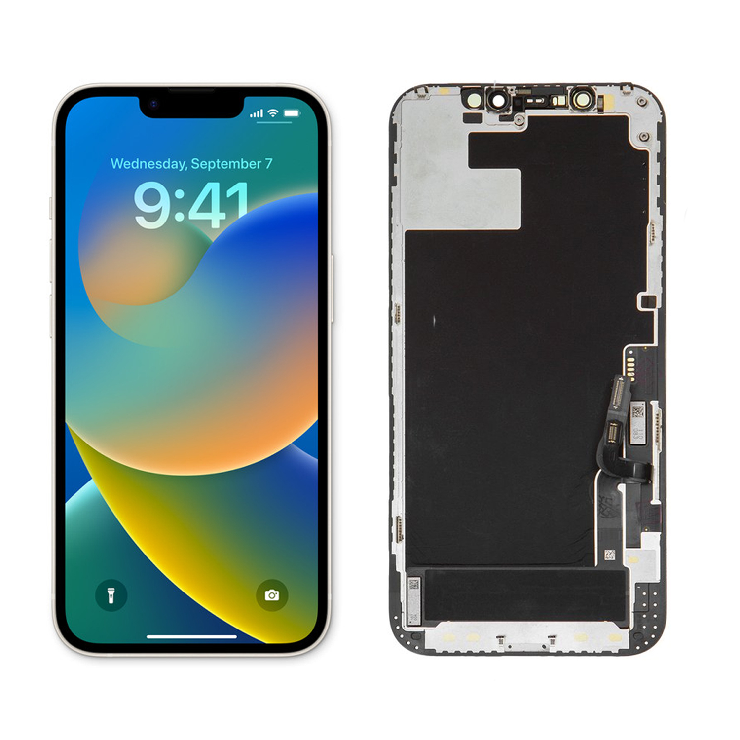 pantalla iphone 12 original instalado